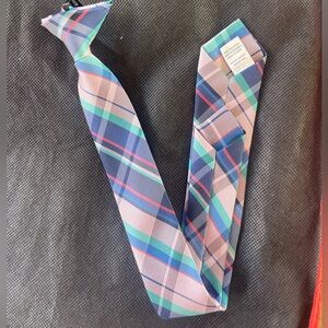 Kids Plaid Multicolor Tie